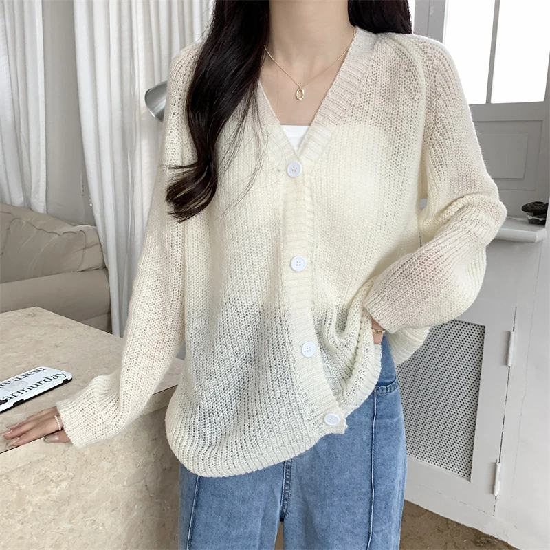 Cute Vintage Fashion Cardigans | Sweater Cardigan Kawaii Cute - New  Oversized Sleeve - Aliexpress