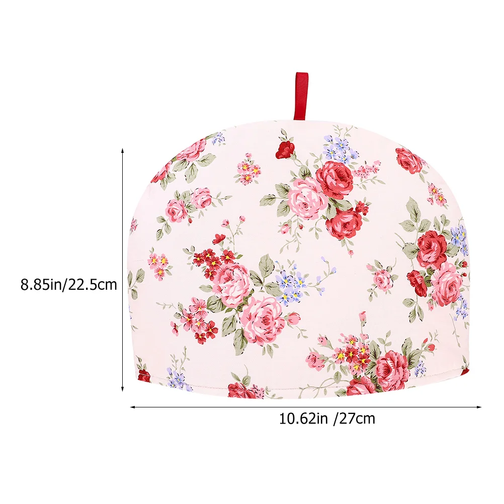 Printed Cotton Teapot Insulated Cover Kettle Warmer Cozy Protector Kitchen Tea Dining Bar Anti Scald Thermal Keeper Restaurant