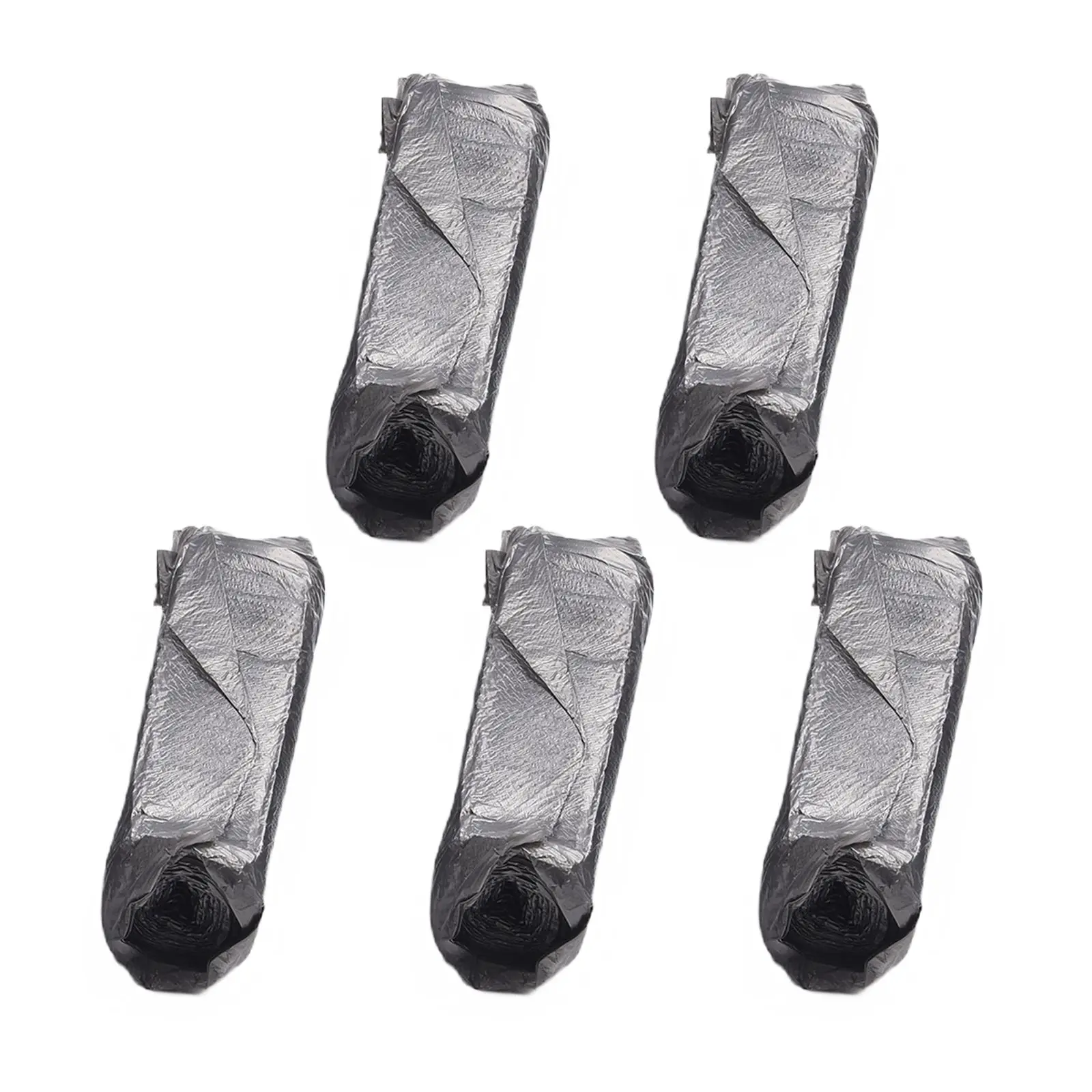 

5 Rolls PE Biodegradable Bags Portable Camping Festival Toilet Home Clean Composting Biodegradable Bag 45*45cm