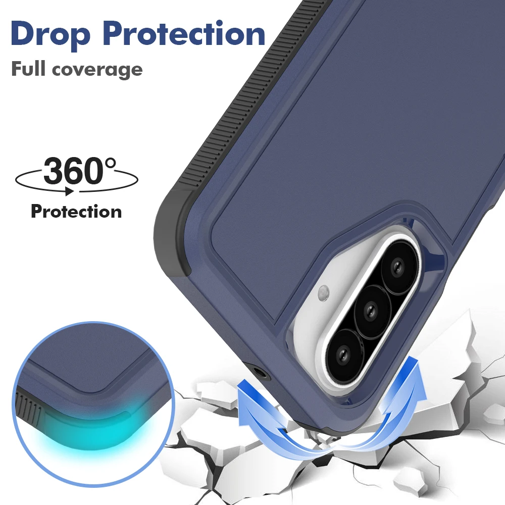 Ultimate Shockproof Anti-Slip Phone Case with Heavy Duty Protection