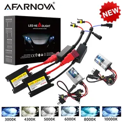 High - Performance Xenon Headlight Bulb Kit - Slim Ballast, LED Technology, 55W/65W, 4300K/6000K Brightness (55W xenon  Kits)