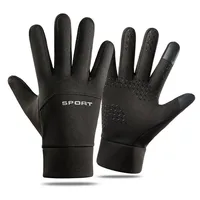 Waterproof Winter Gloves Men Women Cycling Large Size Touch Screen Motorcycle Anti-Skid Reflective Warm Fleece Ski Sports Gloves 1