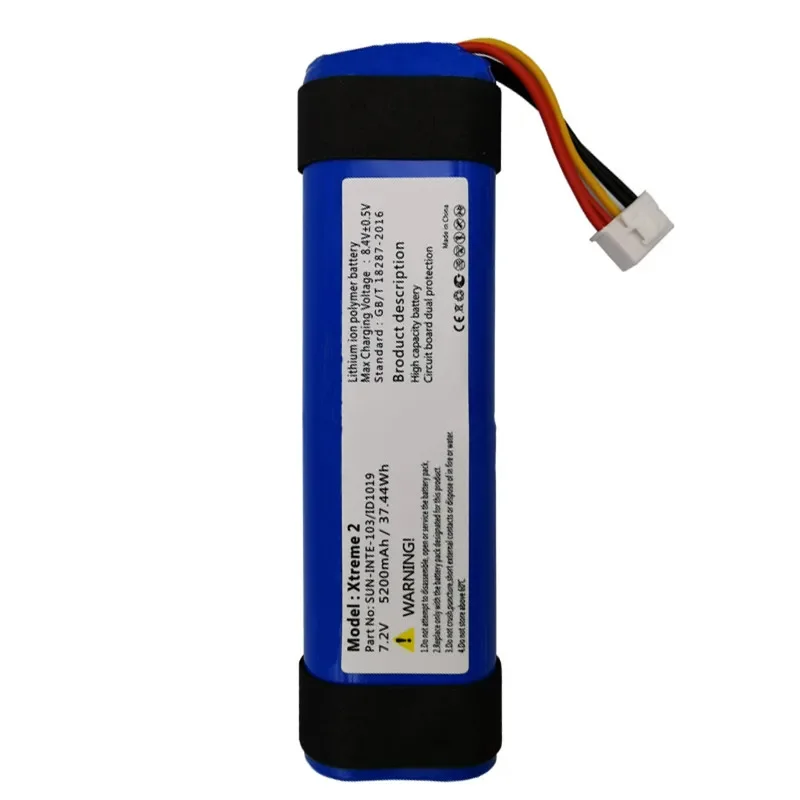 100% Original New 5200mAh 37.44Wh Battery For JBL Xtreme2 2nd Player Xtreme3 Xtreme 2 3  Batteries Tracking Number With Tools