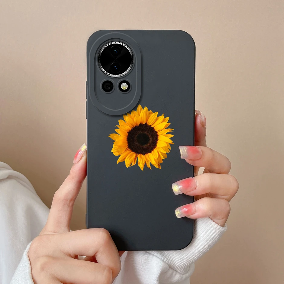 Cute Funny Expression Liquid Silicone Shockproof Phone Case Cover