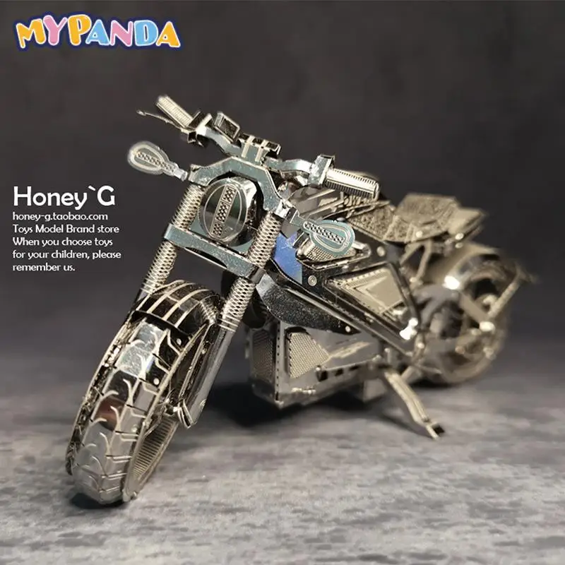 Details about   New 3D Metal Puzzle Ghost Iron Ride Motorcycle DIY Laser Cut Model Jigsaw Kids 