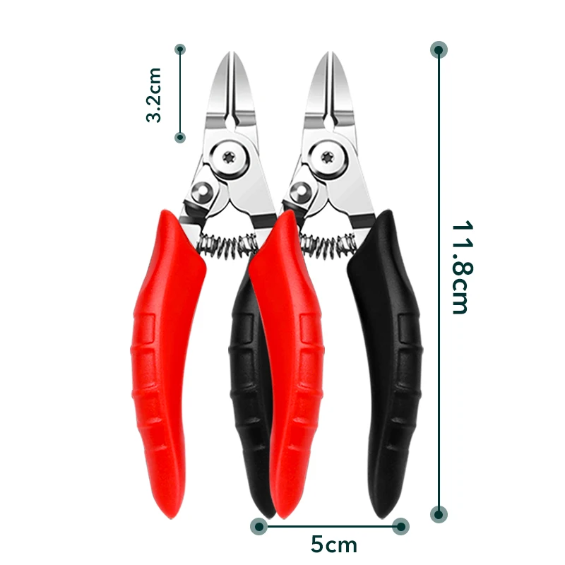 1Pcs Ingrown Toenail Clippers Professional Curved Blade For Paronychia Hard Thick Nail Cutters Treatment Scissors Manicure Tool 6