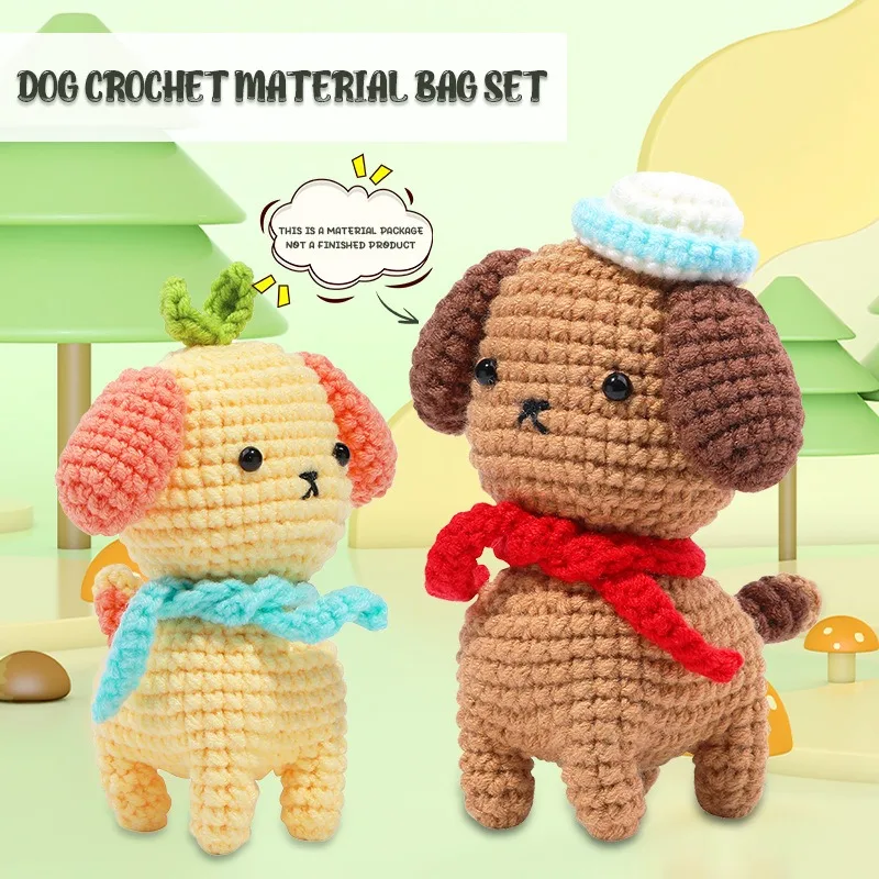 Non Finished Crochet Animal Kit Stuffed Animal Knitting Set