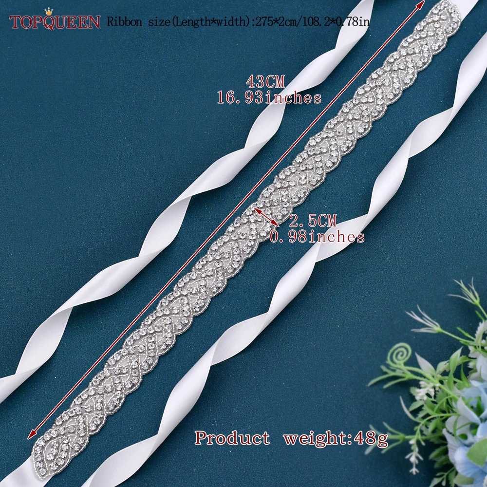 S216 Luxury Rhinestones Belt Wedding Accessories Bride Dresses Evening Party Gown Sash Women'S Diamonds Waistband bridal waistband bridal dress decoration