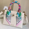 Korean Fashion New Women's Twill Decorative Ribbon Small Scarf Binding Bag Handle Ribbon Hair Band Small Scarf Headband 5