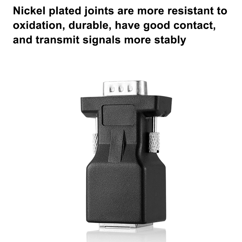 Universal RJ45 to 9-Pin RS232 Serial Adapter