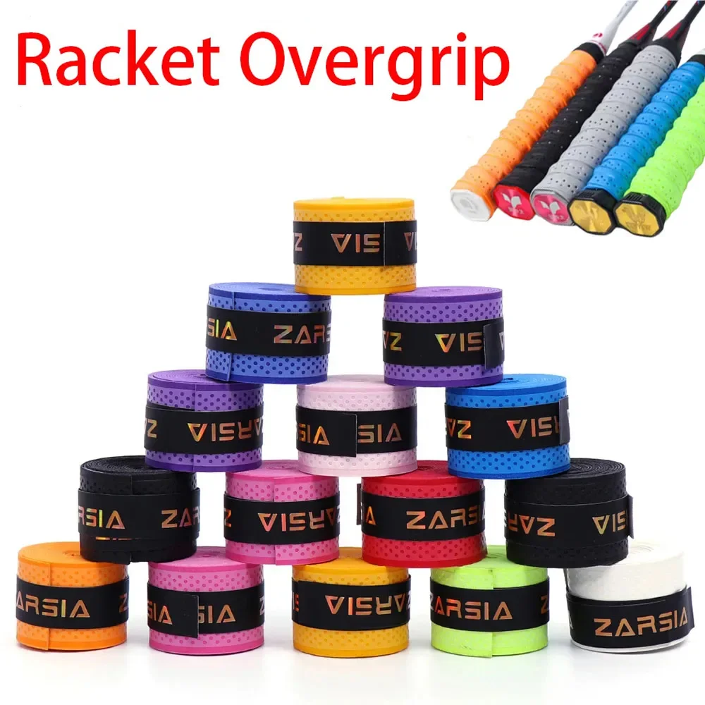 10Pcs Overgrip Absorb Sweat Racket Overgrip Beach Tennis Racket Padle Tennis Badminton Anti-Slip Racquet Tape