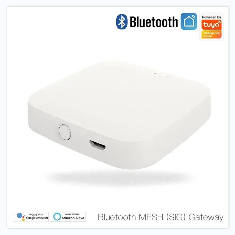 

Tuya Bluetooth Smart Wireless Gateway Bluetooth-compatible Mesh Gateway Smart Home Automation Smart Life APP Remote Control