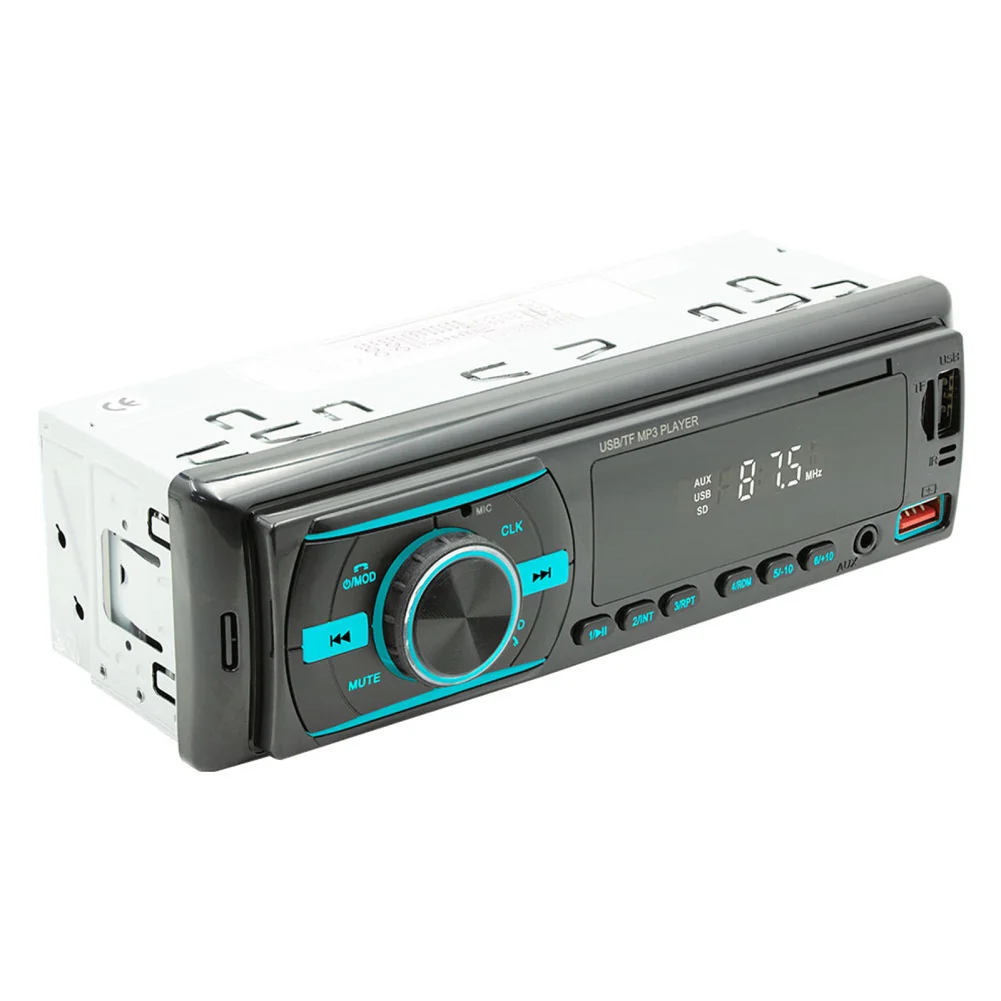 Car Fm Radio compatible Mp3 Player Usb Charging Rca Audio Subwoofer U Disk Card Reader Cd Dvd Chip Integration car mp3 player