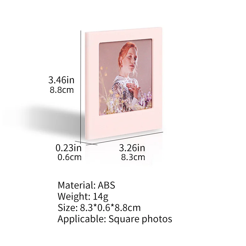 Photo Frame 6pc Magnetic Frames for Fujifilm Instax Square Camera