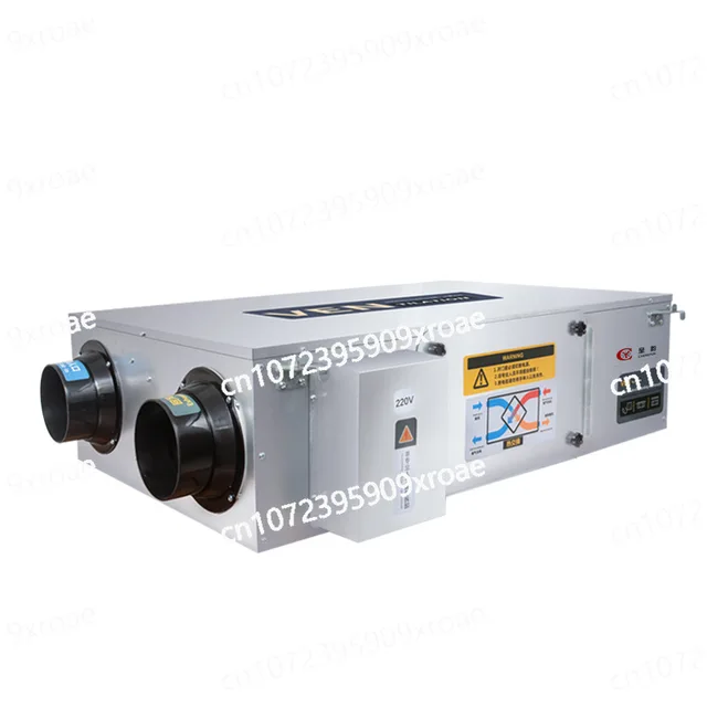 Central Fresh Air System Ceiling Purification Air Conditioner Set Full Heat Exchange Fresh Air Ventilator 3