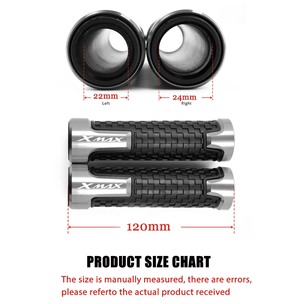 ߸ xmax 125 250 300 400 X-MAX 2017 2019 2023 2022, 22mm  ڵ  ׸