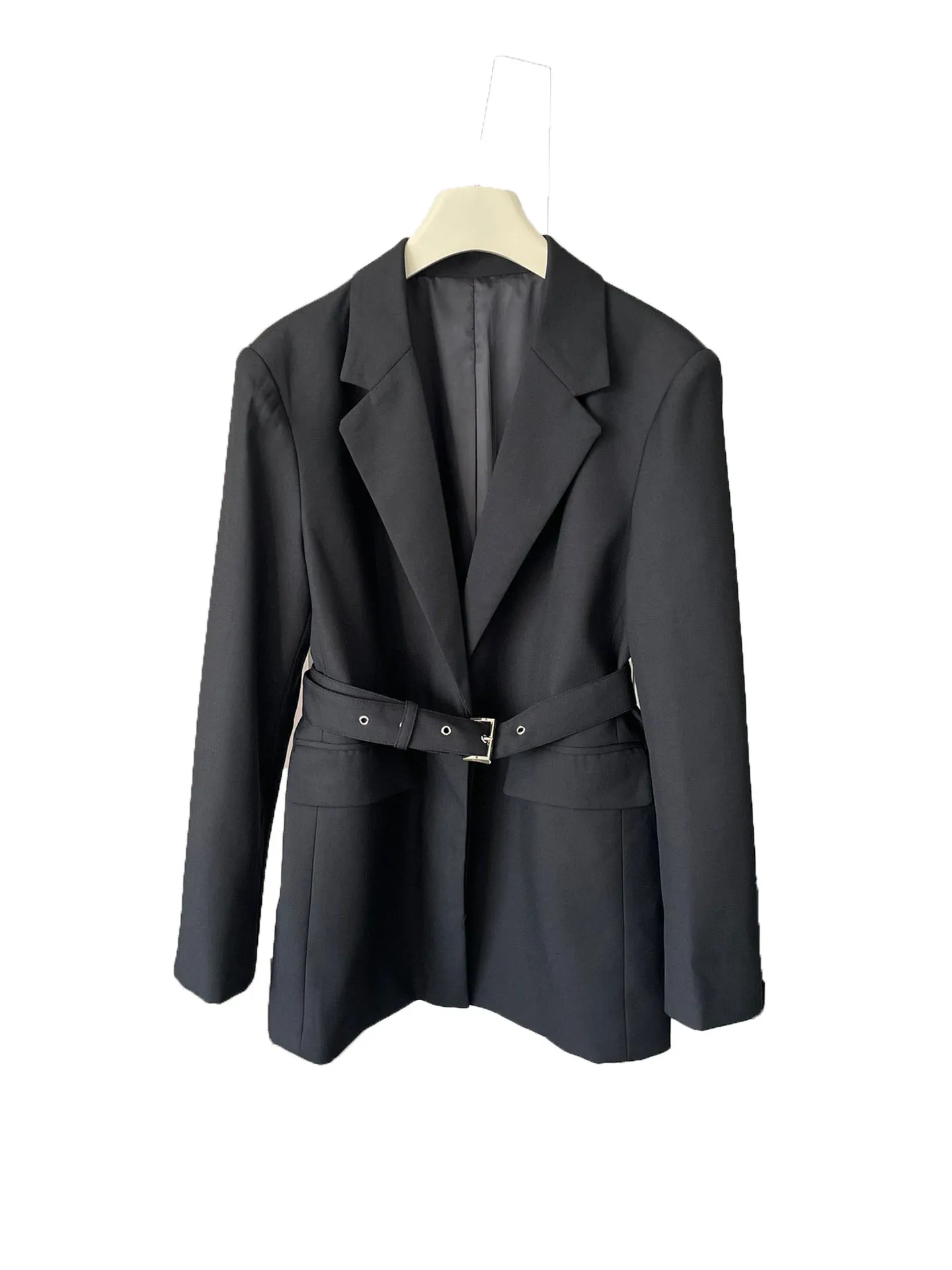 

Blazer waist with belt design casual fashion 2024 fall new 1025