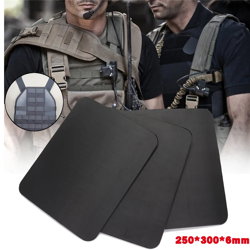 

25*30*6mm NIJ Level IIIA Bulletproof Ballistic Plate Level 3A Stand Alone Ballistic Bulletproof Panel For Body Armor