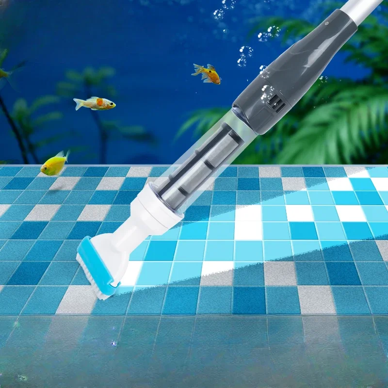 

Swimming pool sewage suction machine wireless small baby pool underwater fish pond suction feces