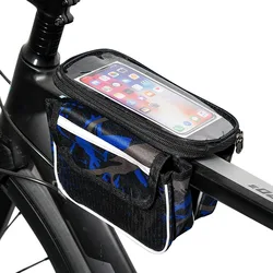 Waterproof Bicycle Frame Bag with Touchscreen Phone Holder (TTB)