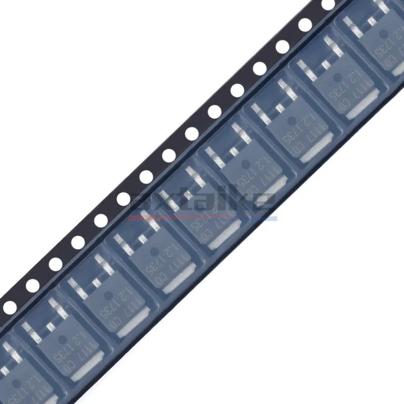 AMS1117 1117CD 1117 1.2V 1.8V 2.5V 3.3V 3V3 5V 5.0 ADJ TO-252 DPAK SMD AMS1117CD-3.3 5.0 1A LOW Dropout Voltage Regulator 10PCS voltage regulator ic