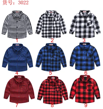 Kids Woolen Checkered Shirt 1