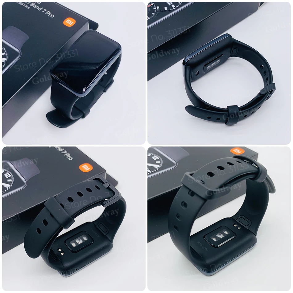Xiaomi-pulsera inteligente Mi Band 7 Pro, Original, con GPS, Pantalla  AMOLED de 1,64 pulgadas, rastreador de actividad física, oxígeno en sangre,  5 ATM, resistente al agua