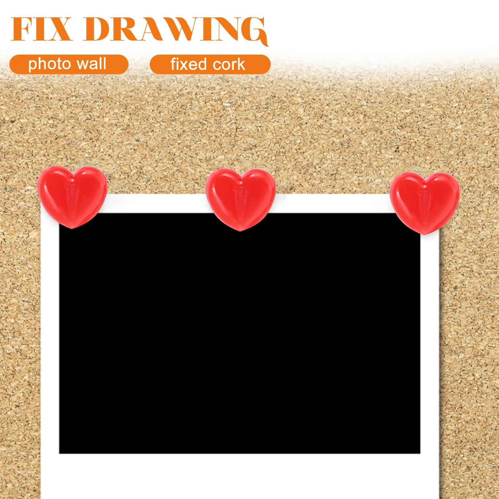 150Pcs 하트 모양의 푸시핀 금속 수지 다기능 엄지 못핀 사무실 지도 코르크 보드 게시판 장식 핀