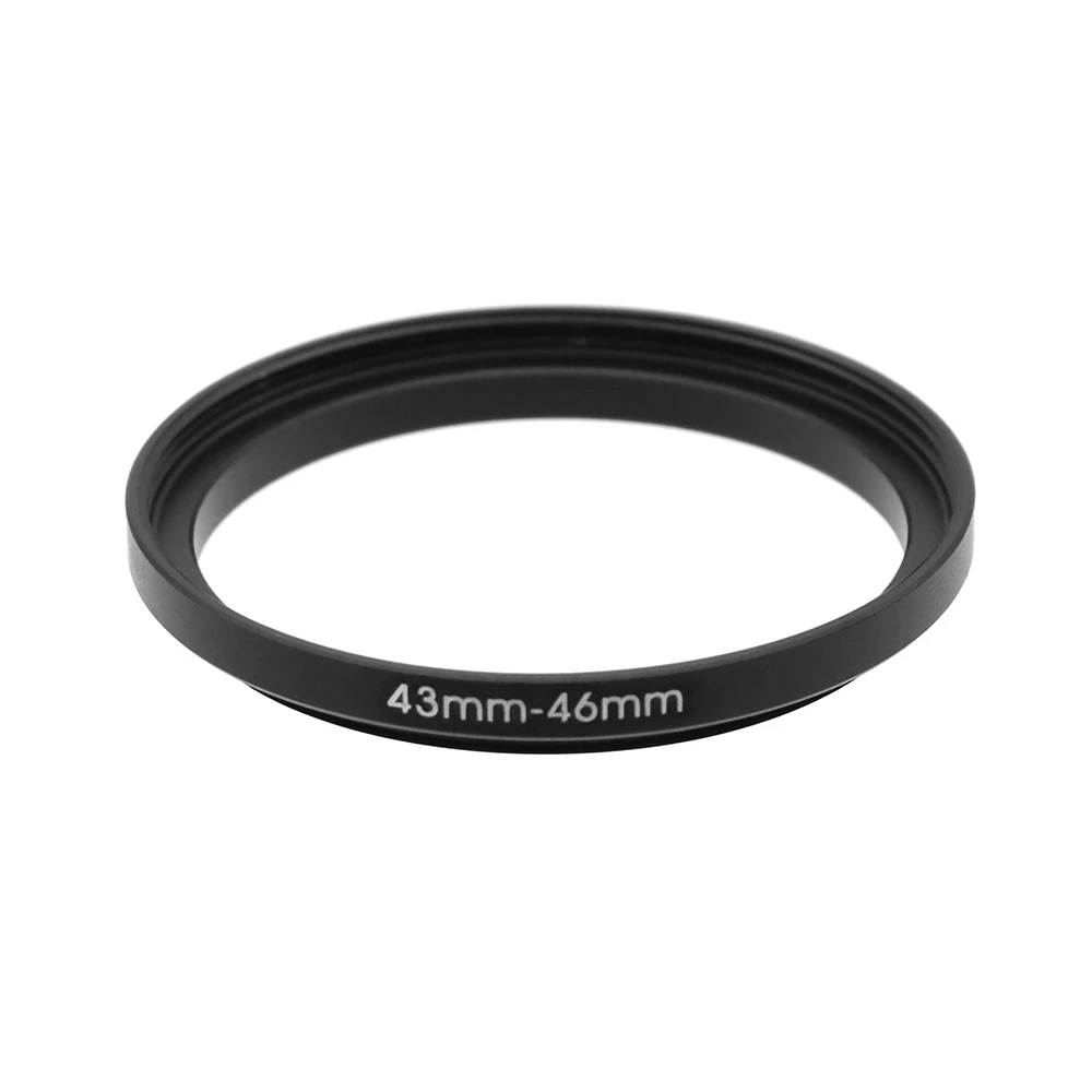 Anello adattatore filtro obiettivo fotocamera anello Step Up metallo 43 mm - 46 49 52 55 58 62 67 72 77 82 mm per cappuccio obiettivo UV ND CPL ecc.