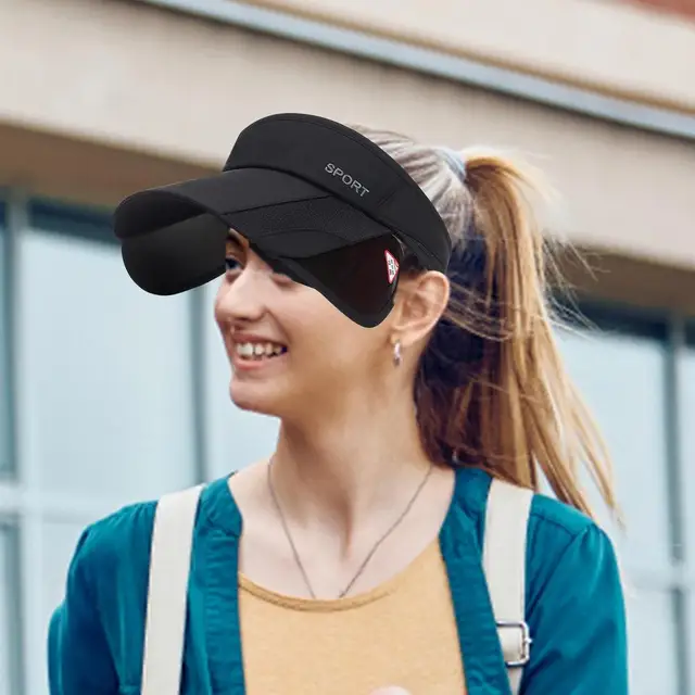 Visiera Parasole Cotone Visiera Parasole Regolabile Cappello Da