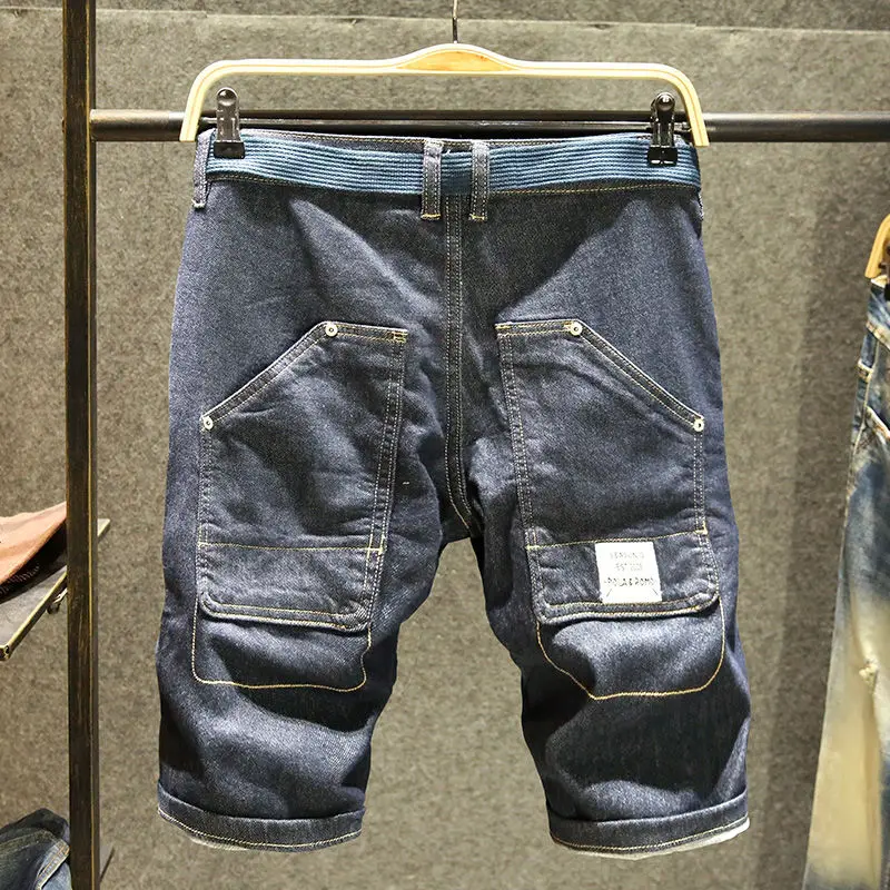 Vintage Wide Short Denim Pants JHQ0005