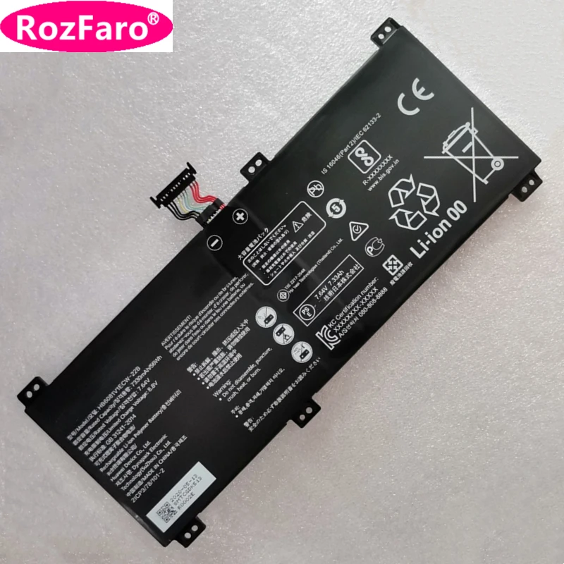 Hb6081V1Ecw-41 Batteria Per Honor Matebook Huawei Magicbook Pro 2020 V700 4600H Hym W76 W56 Hbl W19 W19L W29 Hly W19R W19Rl W19Rp