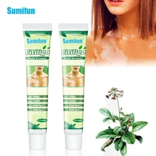 

1Pc Sumifun Vitiligo Care Cream Treat Leukoplakia Ointment Remove White Spot Antibacterial Skin Repair Plaster