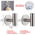 Adhesive Robe Hooks