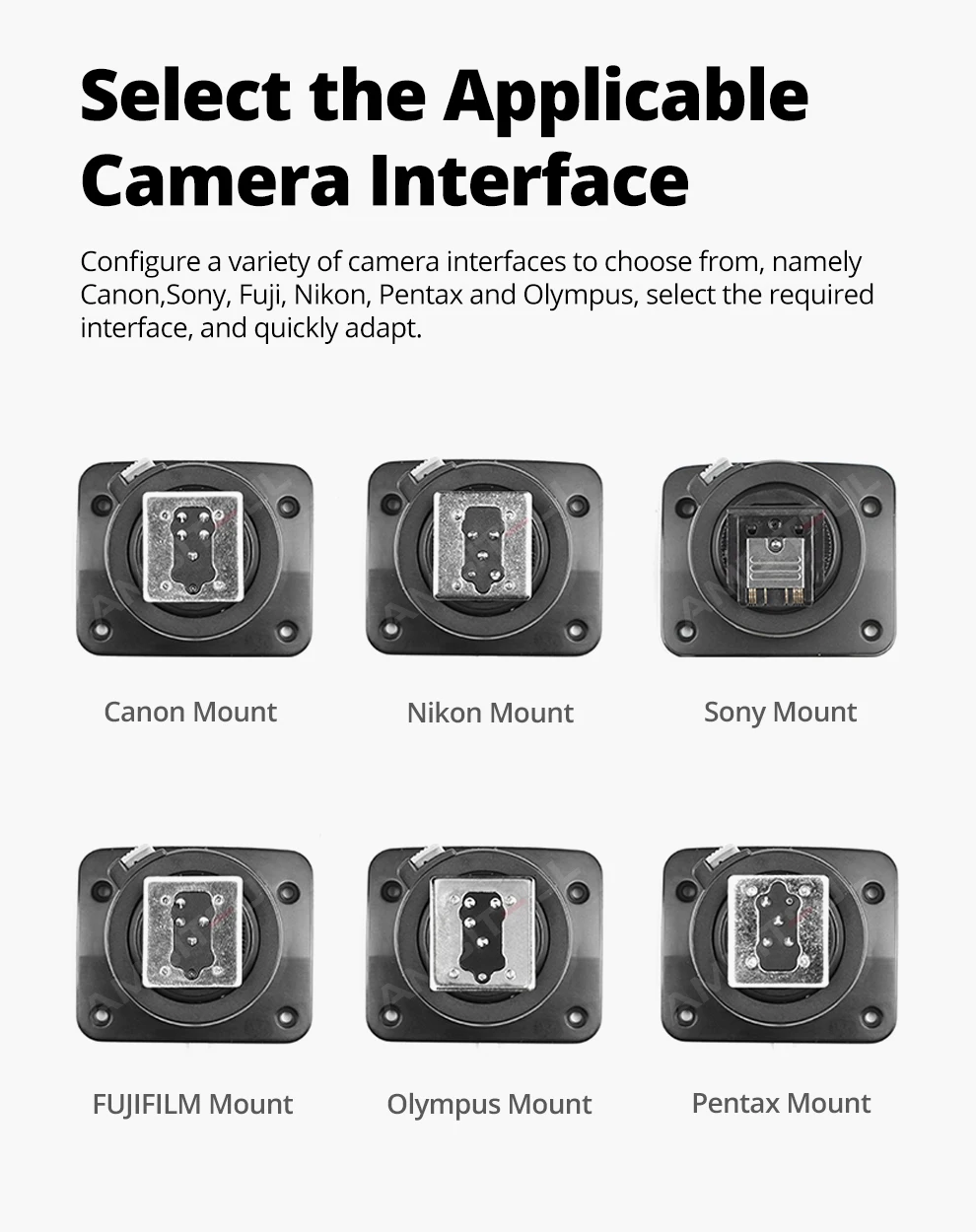 Description Picture 4 of itemGodox TT685 Hot Shoe Mounting Foot for Fix Godox TT685C TT685N TT685S TT685F TT685O Series Speedlite Flash Repai Parts