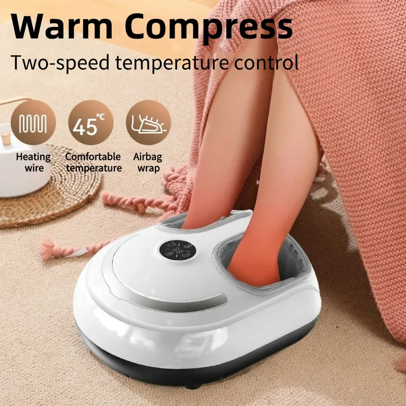 Electric Foot Massager with Heating and Shiatsu for Relaxation