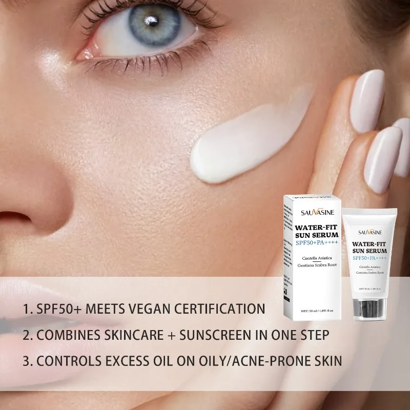 Hydrating Isolation Essence WATER-FIT SUN SERUM CENTELLA Hydrating Moisturizing Cream Skin Care 5