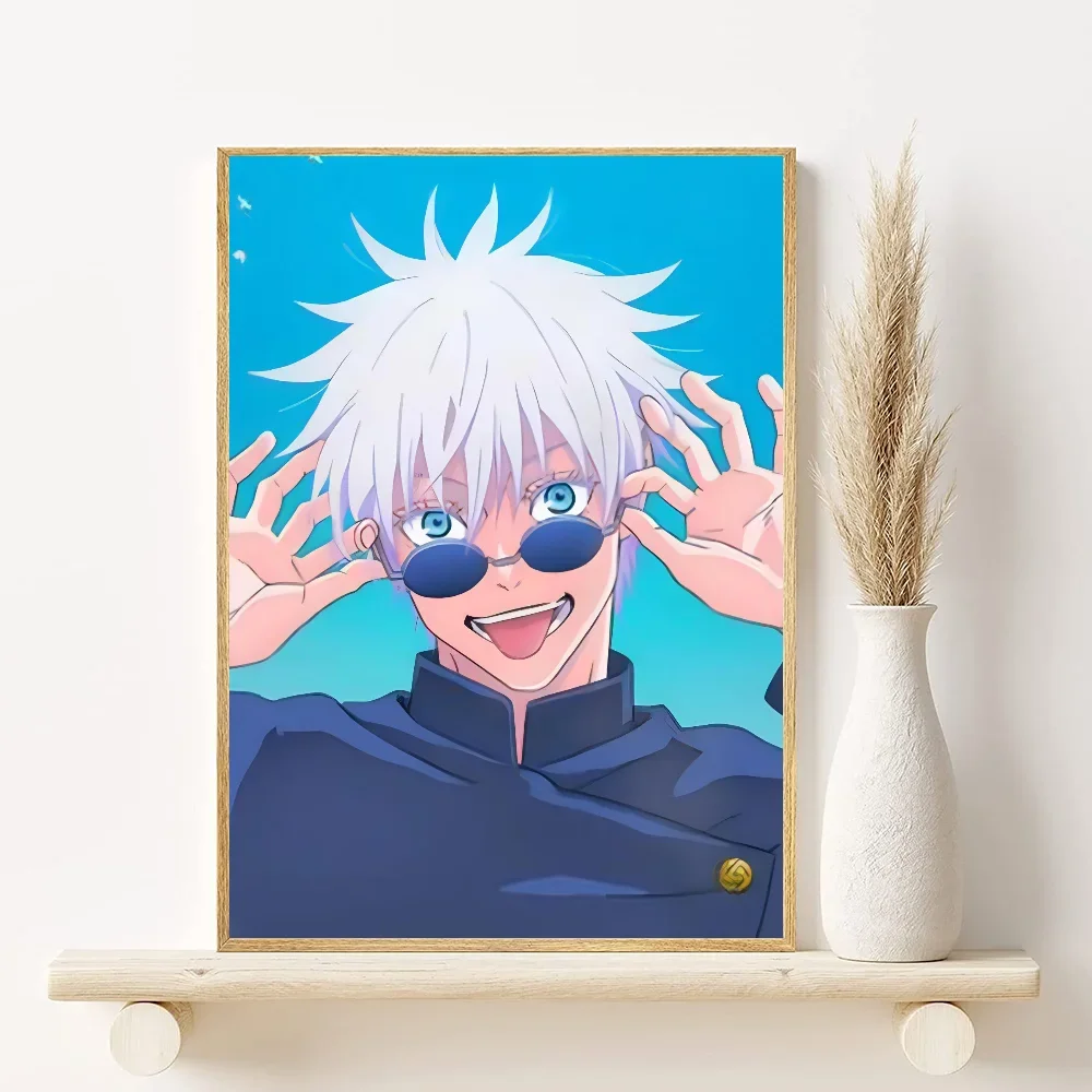 Gojo Satoru Jujutsu Kaisen Canvas Art Print - Aesthetic Wall Decor