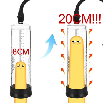 Sex Toys Penis Extender Vacuum Pump For Men Pennis Pump Increase Enlarger Male Masturbator Penise Enlargement Adults Sexy Goods 3