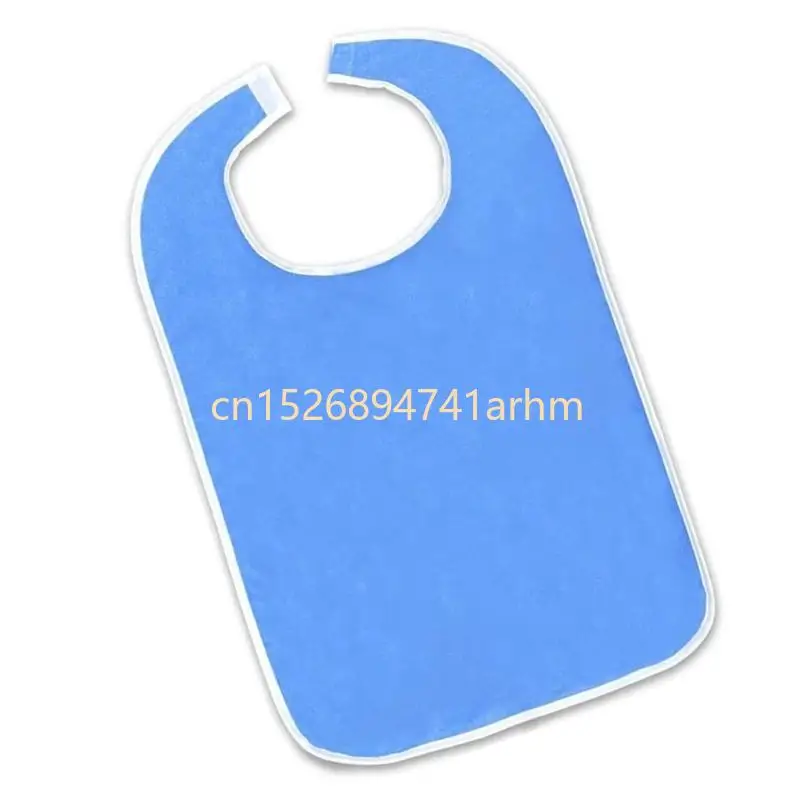 Adjustable Adult Bib Provides Full Coverage Against Spills Adjustable A0ND