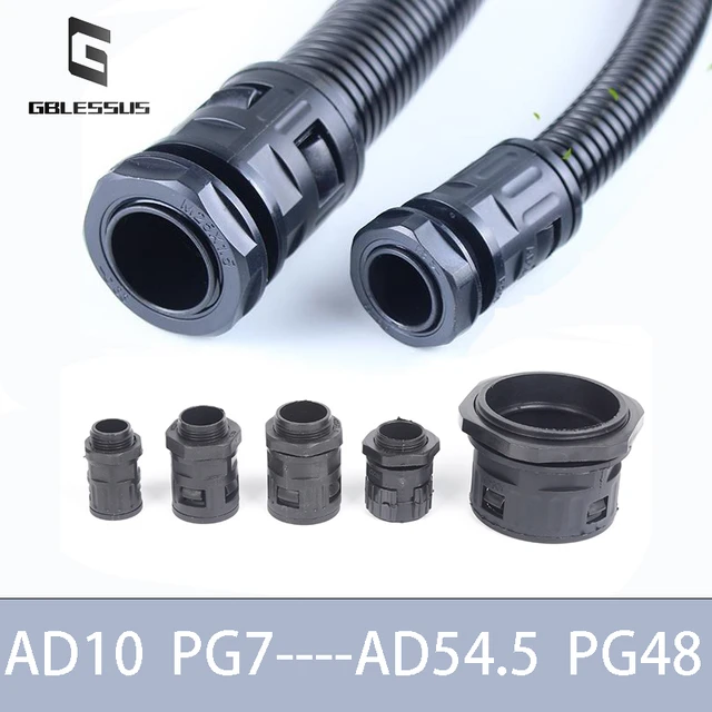 9817079 Carcasa/Funda De Tubo Corrugado Para Cable Conector Eléctrico De  Enchufe Automático, T De Tubo Corrugado 10*10*10mm, PA66 De 7,48 €