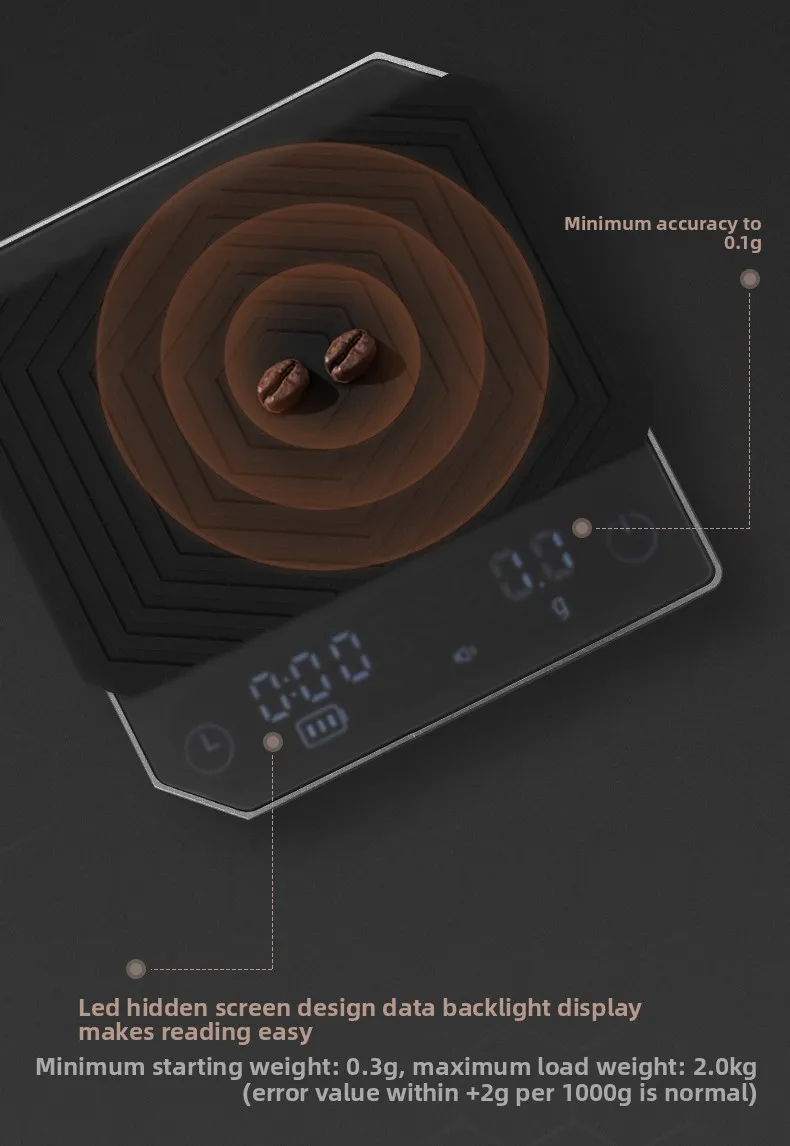 Metal Digital Coffee Scale