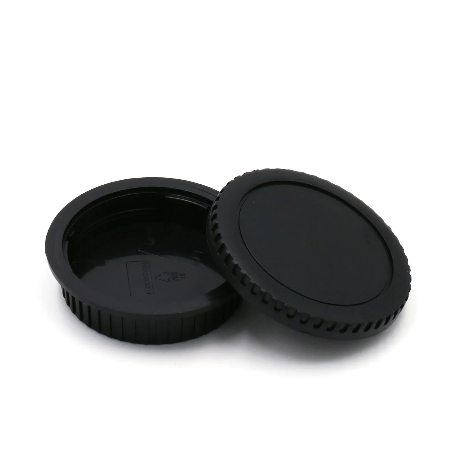 Camera Lens Cap Camera Protection Cap Camera Lens Cover Camera Cover Rear Lens Body Cap Camera Cover Set Dust Screw Mount Protection Plastic Black Replacement for Canon EOS EF EFS 5DII 6D
