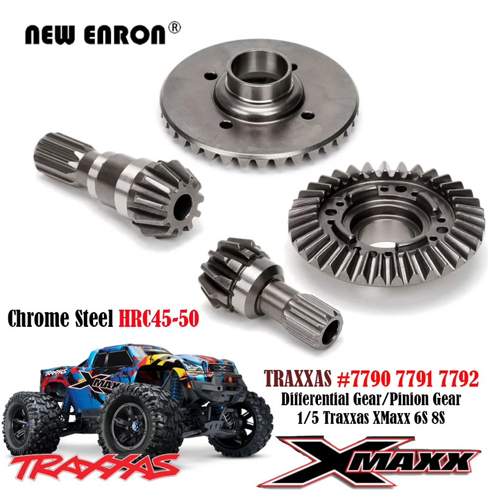 Chrome Steel HRC45 50 7790 7791 7792 Front Rear 35T Differential Gear