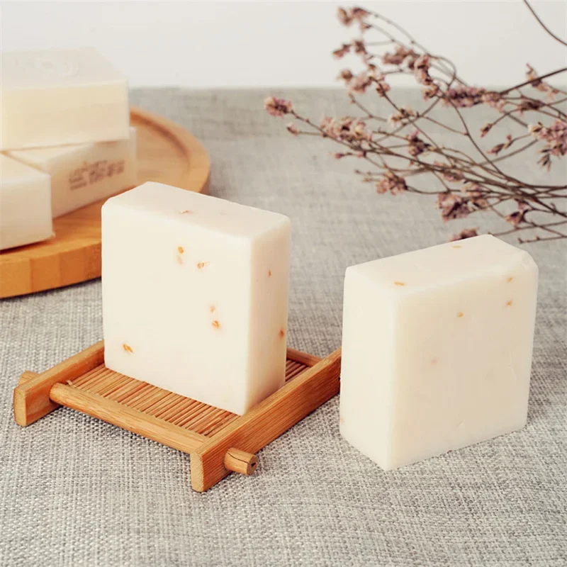 Rice Milk Soap Handmade for Skin Cleaning