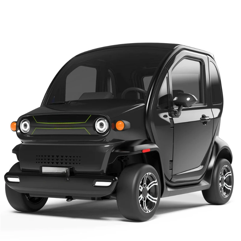 Chinese electric micro car with four wheels, available in multiple