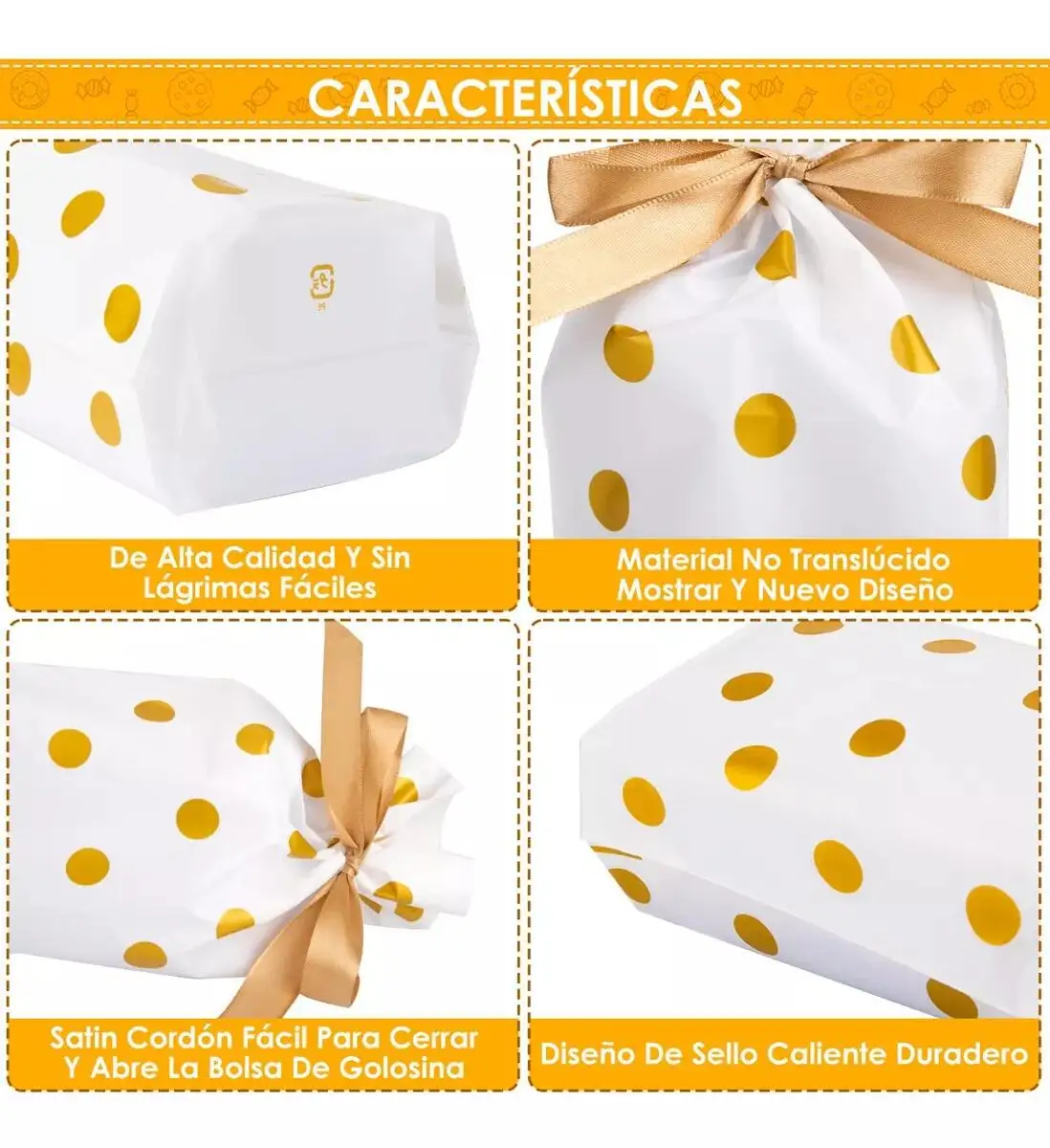 50 piece set of party candy packaging bags