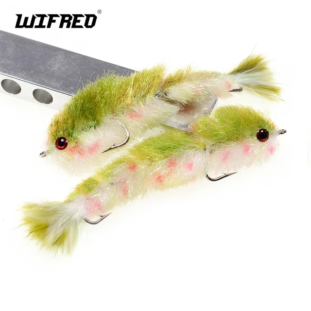 WIFREO Finesse Changer Realistic Baitfish Fly Fishing Streamer