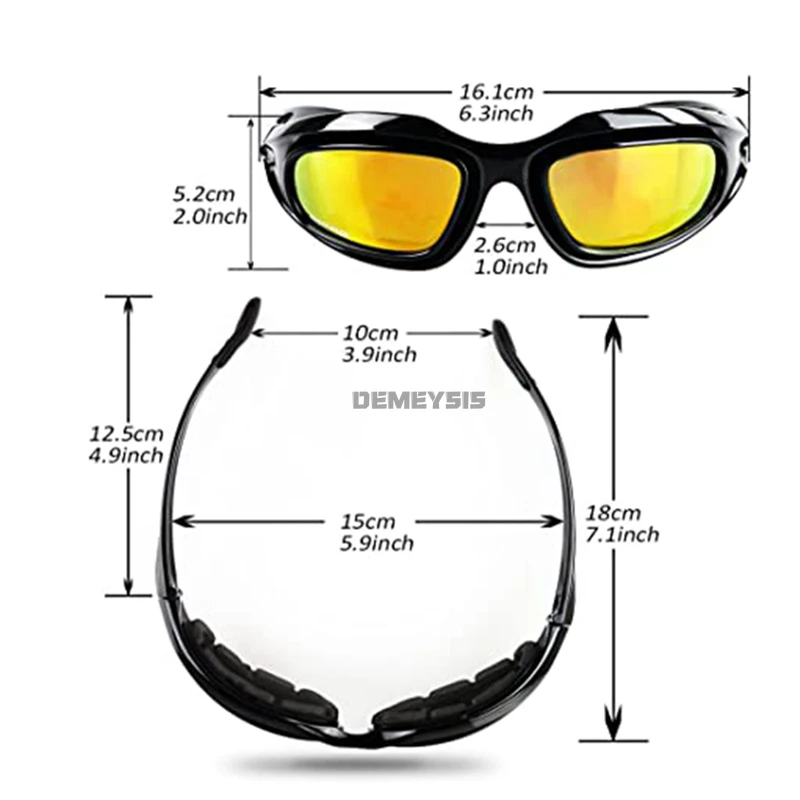 Lunettes de soleil polarisées DulSunglasses pour hommes, lunettes de tir pour la chasse Airsoft, protection UV400, lunettes militaires pour la randonnée dans le désert, Destroy AndrPolarized