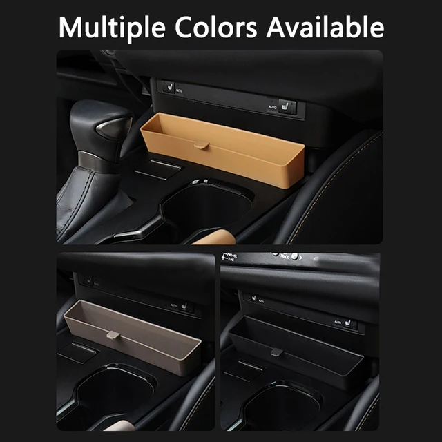 QHCP Central Storage Box Organizer TPE Center Console Front Small Storage Box Container Stowing For Lexus ES 200 260 300H 22-24 5